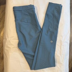 Lululemon SenseKnit Running High-Rise Tight 28” Utility Blue Size 4 -Retail $168